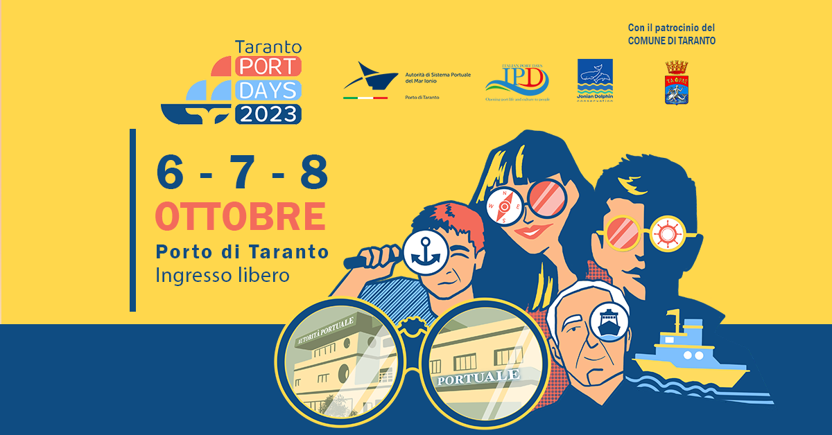 Italian Port Days 2023 Banner