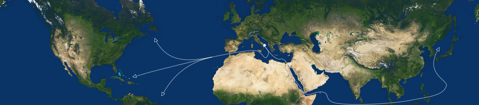 Mappa con la posizione geografica del Porto di Taranto